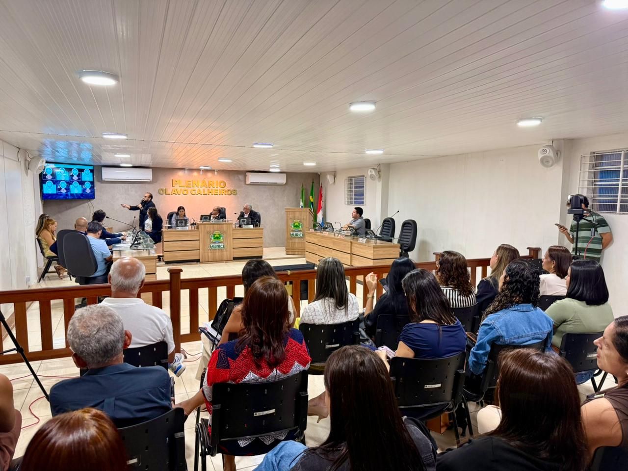 Secretaria de Saúde de Murici apresenta relatório de gestão em audiência pública